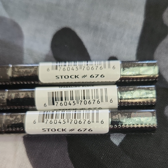 3 Mary-Kate And Ashley Line My Eyes Eye Liner Sparkling Black Factory Sealed - Picture 5 of 5